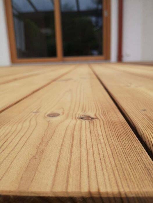 Holzboden für Terrasse verlegt von Holzbau Schach